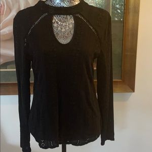 Flowers of Romance eyelet top